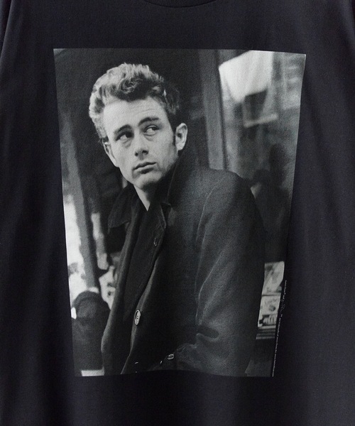 ROOPTOKYO(ループトウキョウ)の「JAMES DEAN TEE Tシャツ(Tシャツ/カットソー・メンズ・ブラック/ネイビー/ホワイト系/ホワイト/ヘザーグレー・L/M/XL/S)」の8枚目の写真
