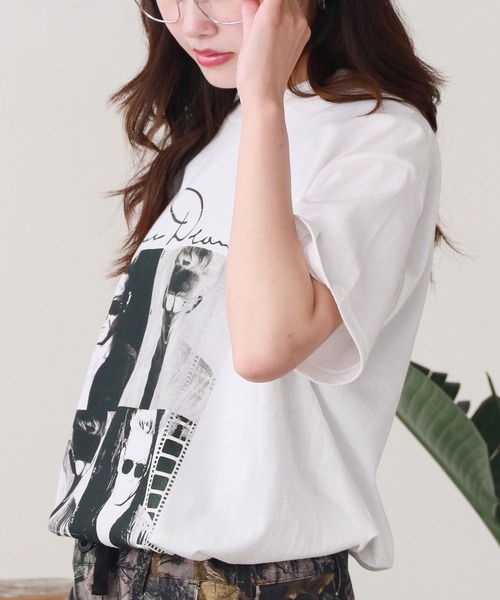 ROOPTOKYO(ループトウキョウ)の「JAMES DEAN TEE Tシャツ(Tシャツ/カットソー・メンズ・ブラック/ネイビー/ホワイト系/ホワイト/ヘザーグレー・L/M/XL/S)」の21枚目の写真