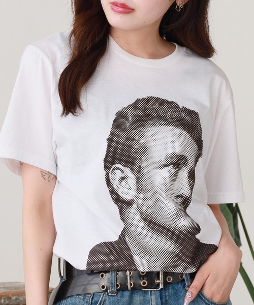 ROOPTOKYO(ループトウキョウ)の「JAMES DEAN TEE Tシャツ(Tシャツ/カットソー・メンズ・ブラック/ネイビー/ホワイト系/ホワイト/ヘザーグレー・L/M/XL/S)」の16枚目の写真