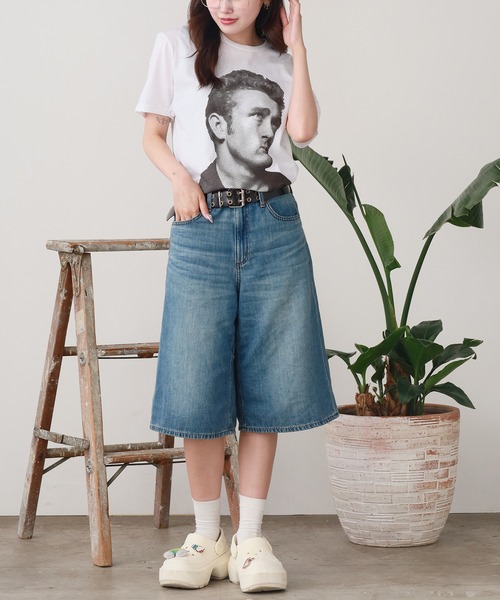 ROOPTOKYO(ループトウキョウ)の「JAMES DEAN TEE Tシャツ(Tシャツ/カットソー・メンズ・ブラック/ネイビー/ホワイト系/ホワイト/ヘザーグレー・L/M/XL/S)」の18枚目の写真