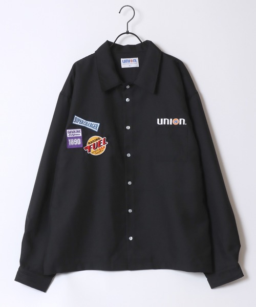 76(セブンティシックス)の「76Lubricants/ナナロクルブリカンツ オーバーサイズ ワッペン刺繍 長袖シャツ(シャツ/ブラウス・メンズ・ブラウン/グリーン系その他/ブラック系その他/ブラウン系その他/グレイッシュブルー/ブラック/ダークグリーン・M/L)」の16枚目の写真