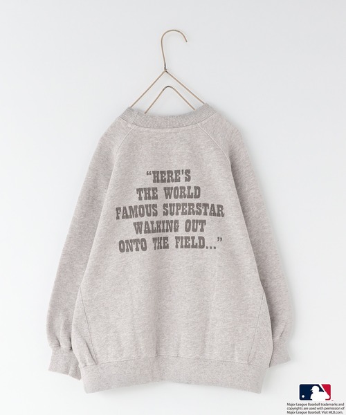 LOWRYS FARM（ローリーズファーム）の「ＭＬＢ／ＳＮＯＯＰＹウラケ　 579617（スウェット・キッズ・ネイビー/シルバー/グリーン/ブラウン系その他・110cm/120cm/130cm/140cm/150cm）」の8枚目の写真