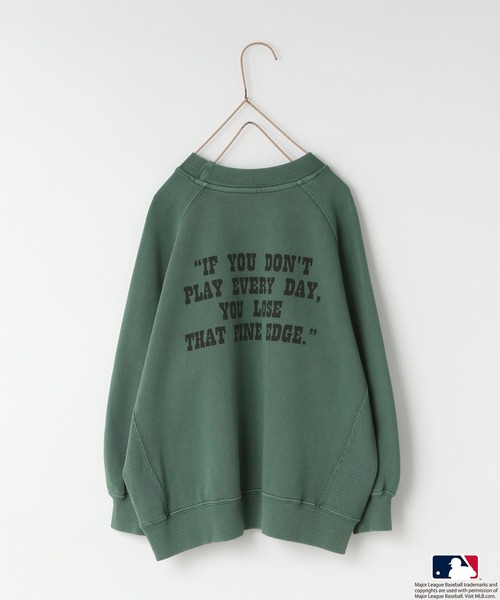 LOWRYS FARM（ローリーズファーム）の「ＭＬＢ／ＳＮＯＯＰＹウラケ　 579617（スウェット・キッズ・ネイビー/シルバー/グリーン/ブラウン系その他・110cm/120cm/130cm/140cm/150cm）」の6枚目の写真