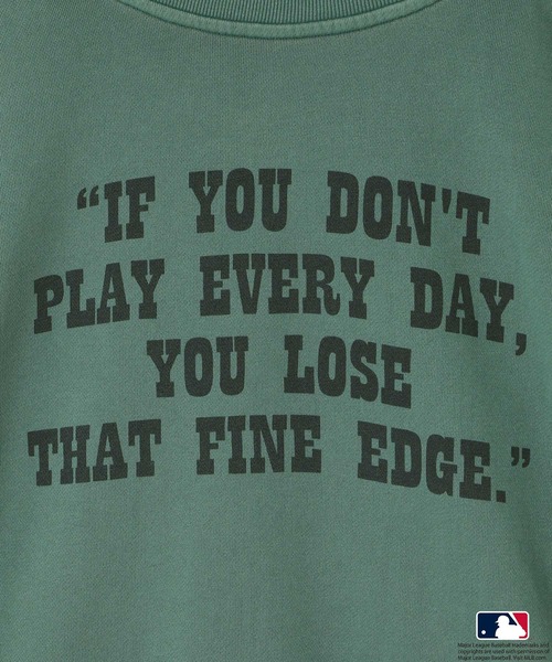 LOWRYS FARM（ローリーズファーム）の「ＭＬＢ／ＳＮＯＯＰＹウラケ　 579617（スウェット・キッズ・ネイビー/シルバー/グリーン/ブラウン系その他・110cm/120cm/130cm/140cm/150cm）」の16枚目の写真