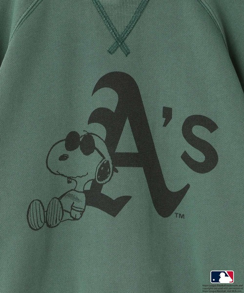 ローリーズファーム　MLB SNOOPYウラケ　スウェット　ドジャース LOWRYS FARM｜MLB/SNOOPYウラケ | Rakuten Fashion(楽天