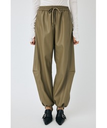 MOUSSY | F/LEATHER JOGGER パンツ(その他パンツ)