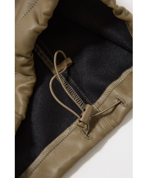 MOUSSY(マウジー)の「F/LEATHER JOGGER パンツ(その他パンツ・レディース・ブラック/カーキ・2/1)」の13枚目の写真