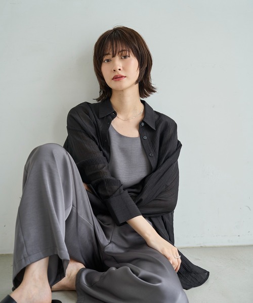 - order page - 西村 セール】ソフトシアールーズシャツ（シャツ/ブラウス