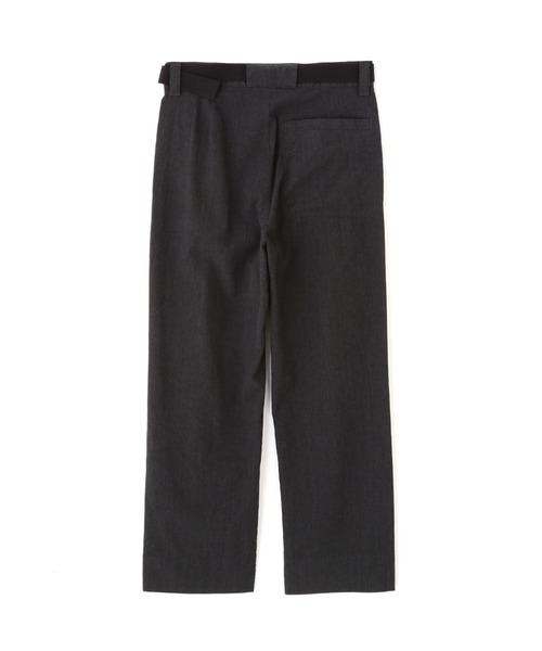 MHL.（エムエイチエル）の「WOOL COTTON TWILL（その他パンツ・メンズ・ベージュ/チャコール・SMALL/MEDIUM/LARGE）」の6枚目の写真