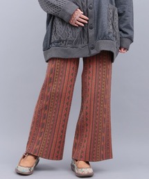 チチカカ | キカ柄ニットパンツ(その他パンツ)