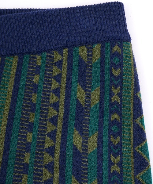 チチカカ（チチカカ）の「キカ柄ニットパンツ（その他パンツ・レディース・キャメル/グリーン/ブラック・FREE）」の13枚目の写真