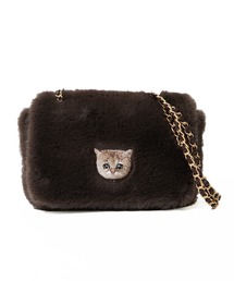 PAUL & JOE ACCESSOIRES（ポールアンドジョーアクセソワ）の「【PAUL & JOE ACCESSOIRES /ポール アンド ジョー アクセソワ 】 FUR NOUNETTE ミニショルダーバッグ（ショルダーバッグ・レディース）」