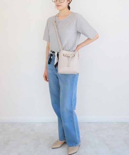 Bleu Bleuet(ブルーブルーエ)の「【ZOZO限定】合皮3層ショルダーバッグ(ショルダーバッグ・レディース・グレー/ブラック/ブラウン・FREE)」の22枚目の写真