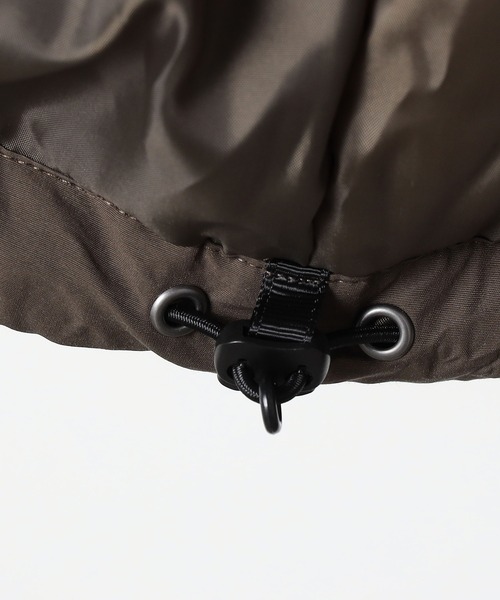 Grand PARK（グランドパーク）の「THERMOLITE（サーモライト）スタンドカラー中綿ベスト（ダウンベスト・メンズ・ブラック/カーキ/ブラウン・LARGE/MEDIUM）」の10枚目の写真