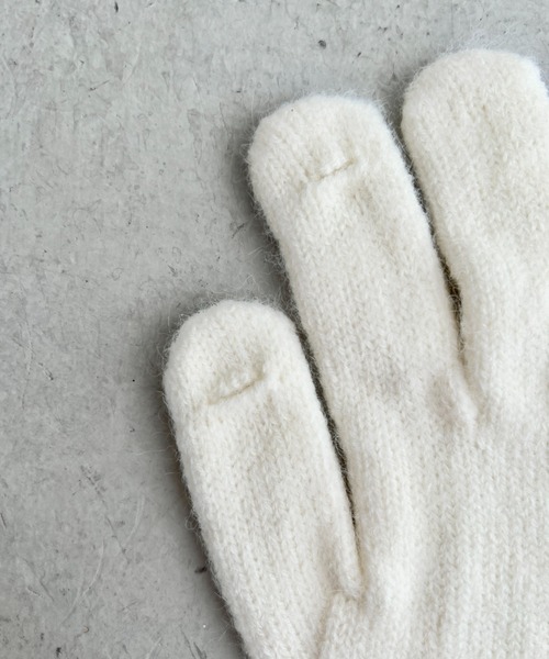 セール】【スマホ対応】ケーブル編みロンググローブ（手袋）｜SOLLON