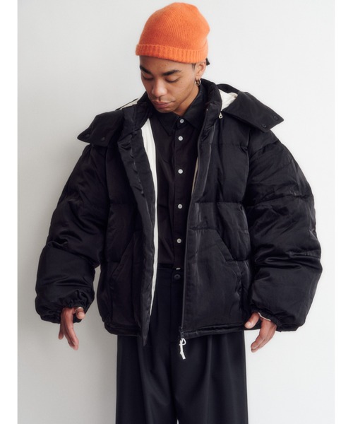 F/CE. (エフシーイー)の「Hoodie puffer jacket(F/CE.×DIGAWEL)(ダウンジャケット/コート・メンズ・ブラック/グリーン・SMALL/MEDIUM)」の22枚目の写真