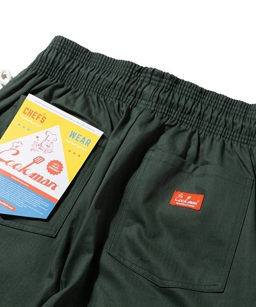 COOKMAN（クックマン）の「Cookman クックマン　シェフパンツ Chef Pants Herringbone Evergreen（その他パンツ・メンズ・グリーン・MEDIUM/LARGE）」の2枚目の写真