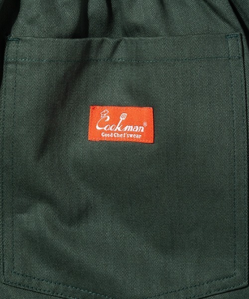 COOKMAN（クックマン）の「Cookman クックマン　シェフパンツ Chef Pants Herringbone Evergreen（その他パンツ・メンズ・グリーン・MEDIUM/LARGE）」の3枚目の写真