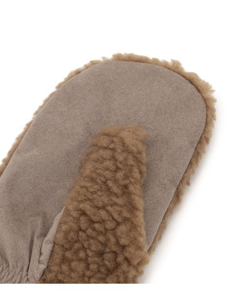 IL BISONTE（イルビゾンテ）の「IL BISONTE / ミトン / 2025 AUTUMN WINTER（手袋・レディース・ブラック/ホワイト/ブラウン・1/2）」の4枚目の写真