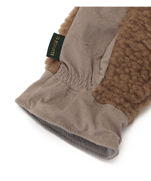 IL BISONTE（イルビゾンテ）の「IL BISONTE / ミトン / 2025 AUTUMN WINTER（手袋・レディース・ブラック/ホワイト/ブラウン・1/2）」の6枚目の写真