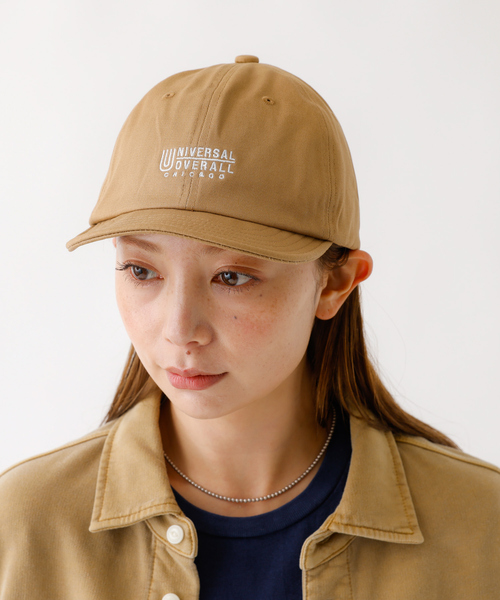 UNIVERSAL OVERALL（ユニバーサルオーバーオール）の「【UNIVERSAL OVERALL / ユニバーサルオーバーオール】UO SHORT VISOR CAP / ショートバイザー キャップ（キャップ・メンズ・チャコールグレー/ブラック/ダークグリーン/ベージュ/ネイビー/ブルー・フリー）」の10枚目の写真