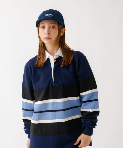 UNIVERSAL OVERALL（ユニバーサルオーバーオール）の「【UNIVERSAL OVERALL / ユニバーサルオーバーオール】UO SHORT VISOR CAP / ショートバイザー キャップ（キャップ・メンズ・チャコールグレー/ブラック/ダークグリーン/ベージュ/ネイビー/ブルー・フリー）」の17枚目の写真
