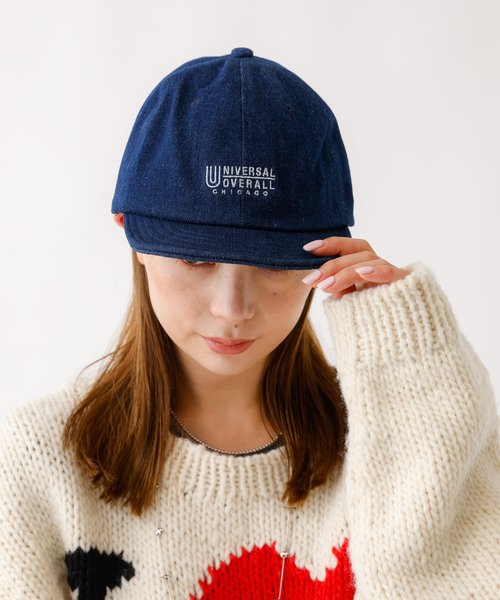 UNIVERSAL OVERALL（ユニバーサルオーバーオール）の「【UNIVERSAL OVERALL / ユニバーサルオーバーオール】UO SHORT VISOR CAP / ショートバイザー キャップ（キャップ・メンズ・チャコールグレー/ブラック/ダークグリーン/ベージュ/ネイビー/ブルー・フリー）」の14枚目の写真