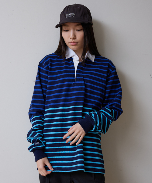 UNIVERSAL OVERALL（ユニバーサルオーバーオール）の「【UNIVERSAL OVERALL / ユニバーサルオーバーオール】UO SHORT VISOR CAP / ショートバイザー キャップ（キャップ・メンズ・チャコールグレー/ブラック/ダークグリーン/ベージュ/ネイビー/ブルー・フリー）」の13枚目の写真