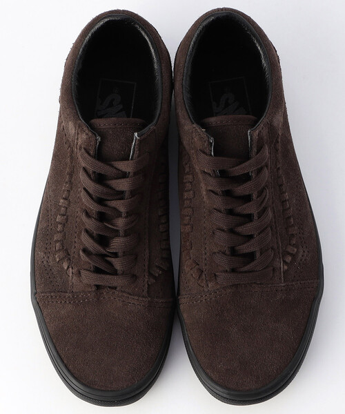 FREAK'S STORE（フリークスストア）の「VANS/ヴァンズ Old Skool Crafted Stripe[5～6サイズ展開]/オールドスクールクラフテッド ストライプ（スニーカー・レディース・ブラウン・6/5/5.5）」の2枚目の写真