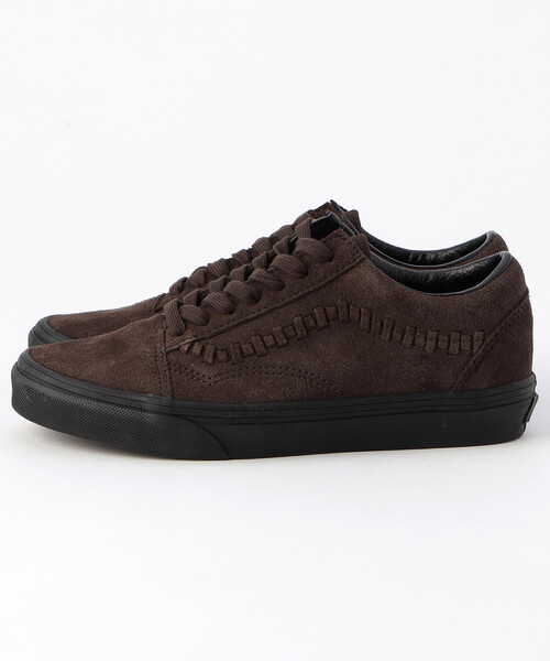 FREAK'S STORE（フリークスストア）の「VANS/ヴァンズ Old Skool Crafted Stripe[5～6サイズ展開]/オールドスクールクラフテッド ストライプ（スニーカー・レディース・ブラウン・6/5/5.5）」の3枚目の写真