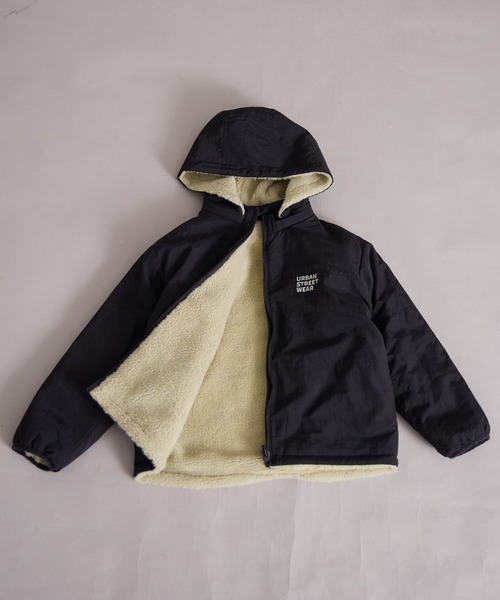 エアサーマル】4WAY フード 中わた リバーシブル ブルゾン【PAIRMANON