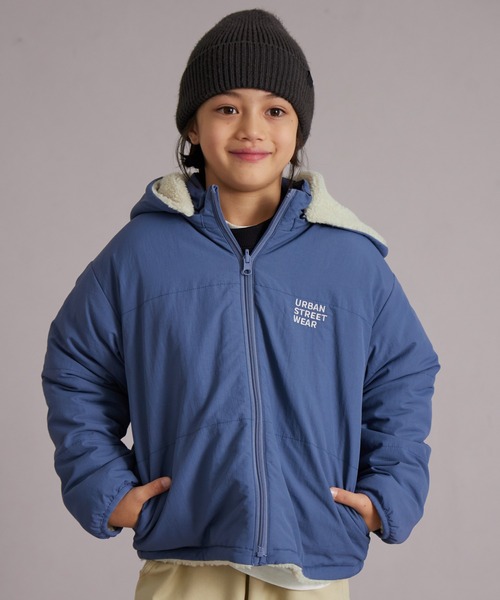 エアサーマル】4WAY フード 中わた リバーシブル ブルゾン【PAIRMANON