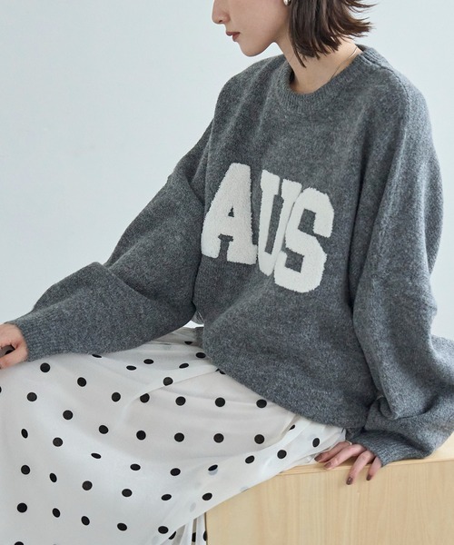 サガラワッペンロゴニット（ニット/セーター）｜meilmada（メイルマダ