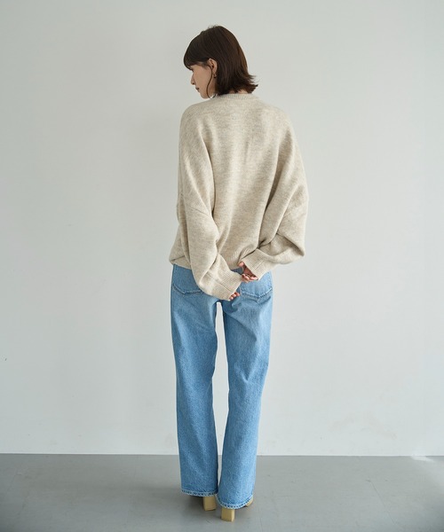 meilmada（メイルマダ）の「サガラワッペンロゴニット（ニット/セーター・レディース・ライトベージュ/グレー・FREE）」の9枚目の写真