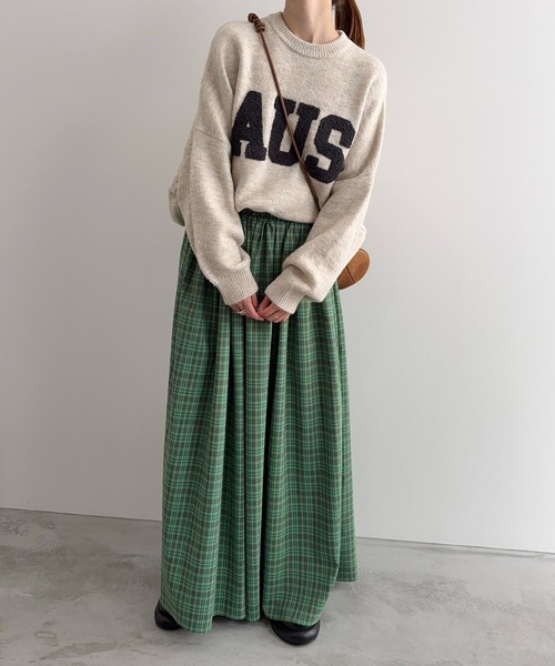 サガラワッペンロゴニット（ニット/セーター）｜meilmada（メイルマダ