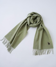 マフラー（グリーン・カーキ/緑色系・無地）ファッション通販