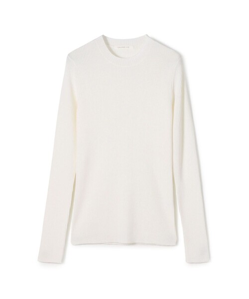 新品未着用品GALERIEVIE プルミエールウールリブクルーネックプルオーバー プルミエールウールリブ クルーネックプルオーバー | GALERIE VIE