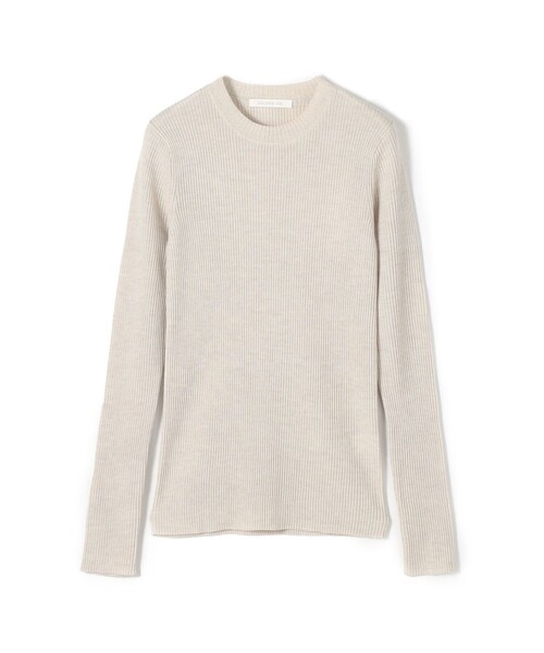 GALERIE VIE プルミエールウールリブ クルーネックプルオーバー プルミエールウールリブ クルーネックプルオーバー（ニット/セーター