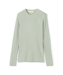 TOMORROW LAND v::room クルーネックプルオーバー グリーン セール】 【別注】v::room×GALERIE VIE コットン クルーネック
