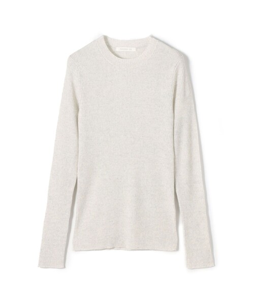 プルミエールウールリブ クルーネックプルオーバー（ニット/セーター