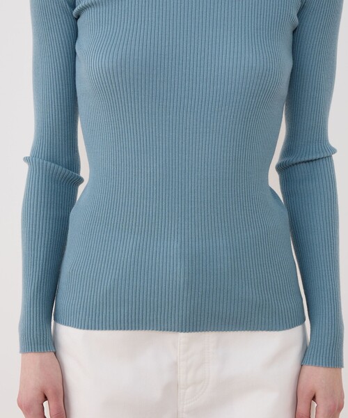 sa_ya です★美品★プルミエールウールリブ クルーネックプルオーバー プルミエールウールリブ クルーネックプルオーバー（ニット/セーター