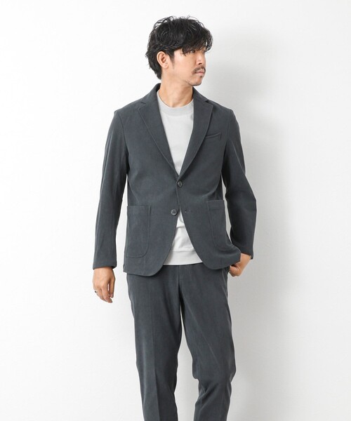 ネイバーフッド コーデュロイ　セットアップ ビジカジ/セットアップ対応》トリコットコーデュロイ ストレッチ