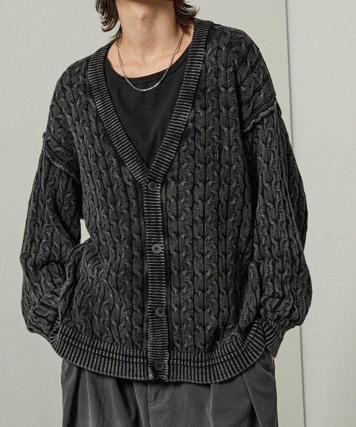 セール】【Alfred Alex】ヴィンテージ加工 ピグメント ワンポイント