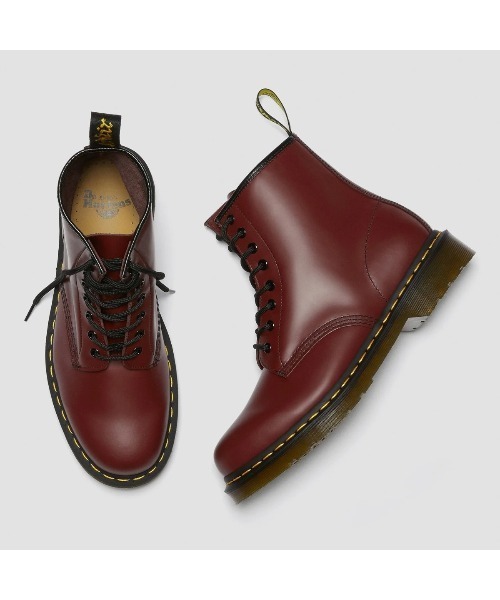 Dr. Martens(ドクターマーチン)の「Dr. MARTENS 1460 8 HOLE BOOT(ドクターマーチン 1460 8 ホールブーツ)(ブーツ・メンズ・ブラック/チェリーレッド・26cm/25cm/24cm/23cm/29cm/28cm/27cm)」の15枚目の写真