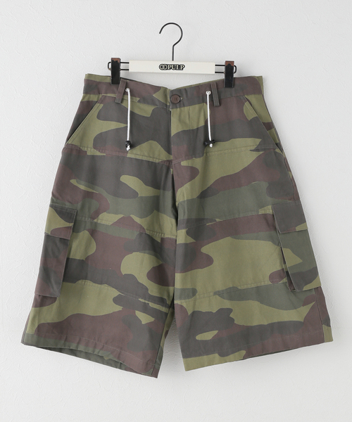 PULP/417EDIFICE(パルプフォーワンセブンエディフィス)の「OMO / オーエムオー Pim Camo Shorts(その他パンツ・レディース・その他・MEDIUM)」の1枚目の写真