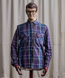 10B11 Heavy Flannel One Wash Work Shirt