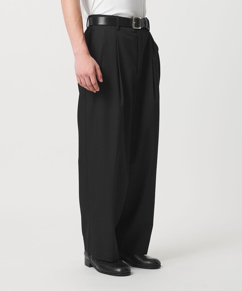 MONKEY TIME（モンキータイム）の「TWツイル 2P ワイド ストレート スラックス（スラックス・メンズ・ダークグレー/ブラック/その他1・S/M/L/XL）」の7枚目の写真