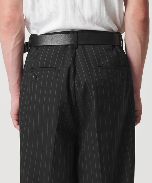 MONKEY TIME（モンキータイム）の「TWツイル 2P ワイド ストレート スラックス（スラックス・メンズ・ダークグレー/ブラック/その他1・S/M/L/XL）」の20枚目の写真