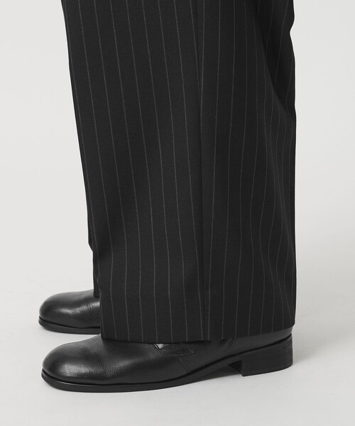 セール】TWツイル 2P ワイド ストレート スラックス（スラックス