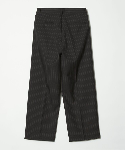 TWツイル 2P ワイド ストレート スラックス（スラックス）｜MONKEY